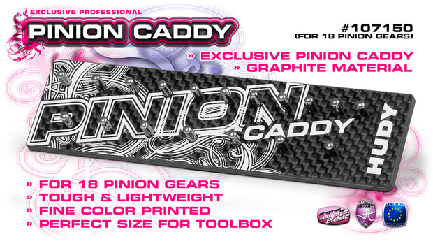 Hudy Graphite Pinion Caddy - 107150