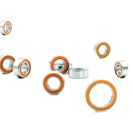 MonacoRC Ball Bearings orange kit for T4'19 (14pcs) - MC-B001