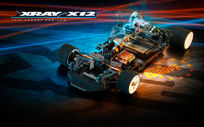 XRAY X12'20 EU SPECS - 1/12 PAN CAR - 370011