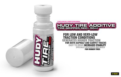 HUDY TIRE ADDITIVE - TIRE GRIPPER RED - 50ML - 106261