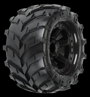 Proline Masher 2.8 (Traxxas Style Bead) All Terrain Tires Mounted on, PR1192-12 - 1192-12