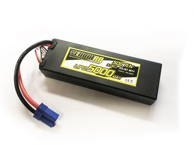 YellowRC Lipo 5000mah 11,1v 3s 50c Hardcase Ec5 Plug - 2653EC
