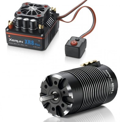 Hobbywing Combo Xr8 Plus 4274 A, 2250kv, Hw38020407 - 38020407