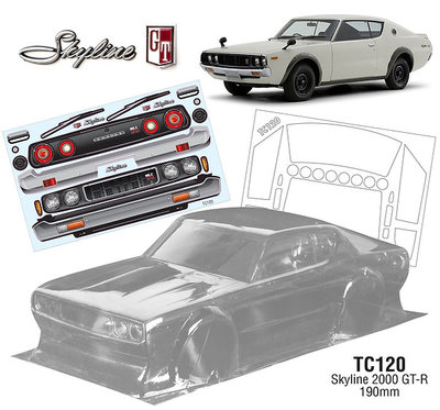 TC120 Nissan Skyline 2000 190MM