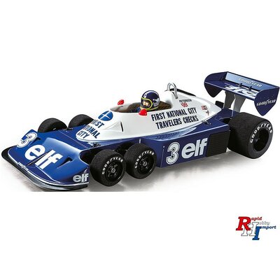 TAMIYA 47486 1/10 R/C Tyrrell P34 Six Wheeler 1977 Argentijnse GP