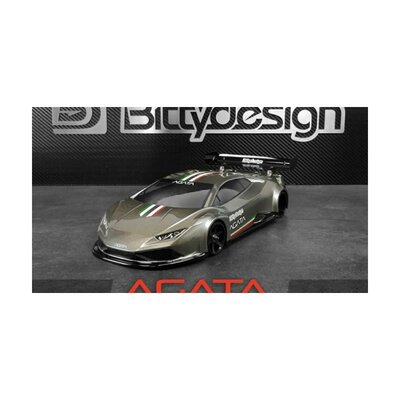 Bittydesign GT Agata 1:12 Pan Car Clear Body - Lightweight