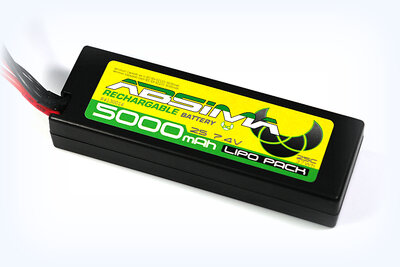 Absima LiPo 7.4V-25C 5000 Hardcase (TAM-Plug)