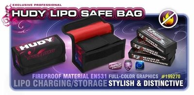 HUDY LIPO SAFETY BAG MARCO'S MODEL CARS