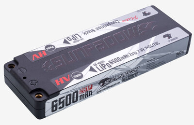 Sunpadow Platin HV ULCG 6500mAh 7.6V 2S 140/70C LiPo (5mm, 257g)