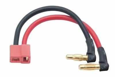 LRP Lipo Hardcase adapter wire (4mm plug to Deans)