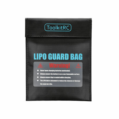 Lipo Safe Bag S 230x180mm Zwart