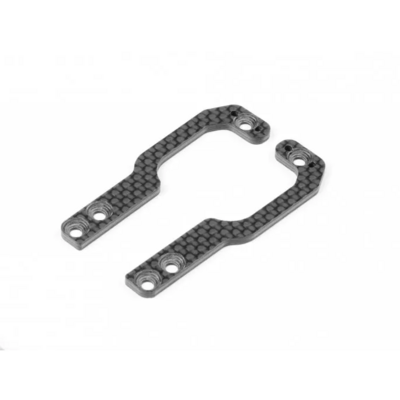 X1'23 GRAPHITE REAR WING HOLDER SIDE PLATE 2.5MM (L+R)