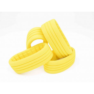 TPRO 1/8 Offroad XR Pro Insert HARD (YELLOW, 4pcs)