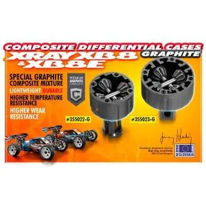 Xray Differential Case - V2, X355022 - 355022