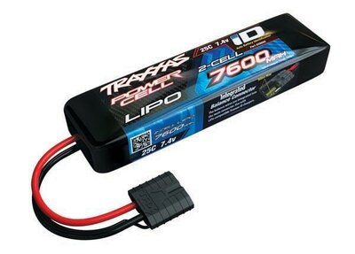 Traxxas Power Cell Lipo 7600mah 7.4v 2s 25c , Summit, E-revo Slas Id, Trx2869x - 2869X