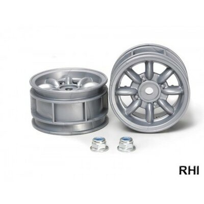 TAMIYA M-Chassis Wheel-Set Mini Cooper grey (2)