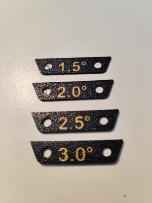 Caster Shim Set GROEP C