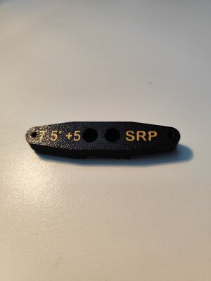 Spoiler Holder-Spacer Mercedes C11 (7.5deg +5mm)GROEP C