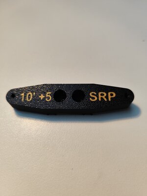 Spoiler Holder-Spacer Mercedes C11 (10deg +5mm)GROEP C