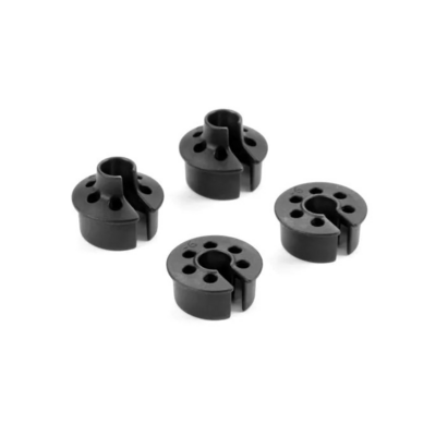 Xray Composite Spring Collar 0mm & -6mm - Big Bore (2+2) - 368028