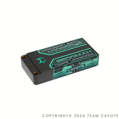CAYOTE Racing 8500mAh 1S LiPo Battery 3,8V 145C 155g