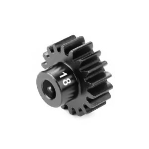 Hudy Pinion Gear - Hard Steel - 18t (module 1) - 294318
