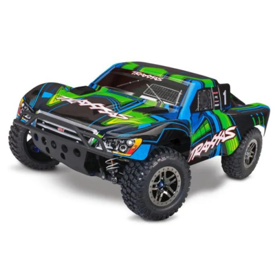 Traxxas Slash 4x4 Ultimate Vxl Tqi Tsm Clipless Body (no Battery/charger), Green - 68277-4GRN