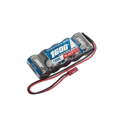 LRP Xtec Rx-pack Straight 2/3a Nimh - Bec - 6.0v - 1600mah, 430602 - 430602