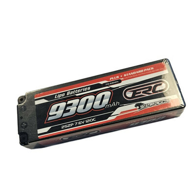 Lipo hardcase sunpadow 9300-7.6V-2S2P-120C 5MM