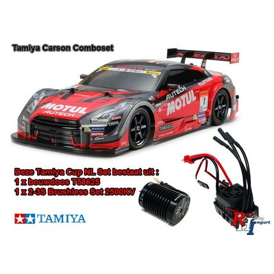 TAMIYA 58625 1/10 RC MOTUL AUTECH GT-R TT-02 incl. Brushless Set