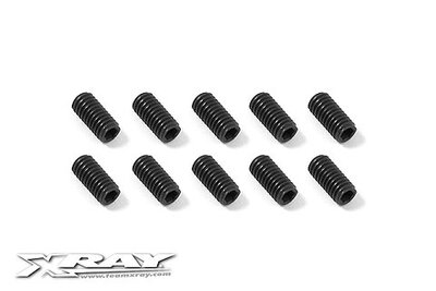 Xray Hex Screw Sb M3x6 (10), X901306 - 901306