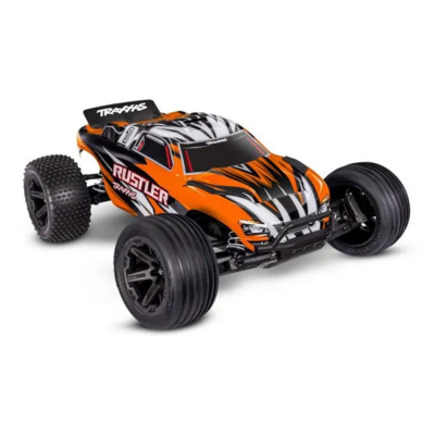 Traxxas Rustler 2wd Brushed Incl Battery & Usb-c Charger Orange X - 37254-8-ORNGX