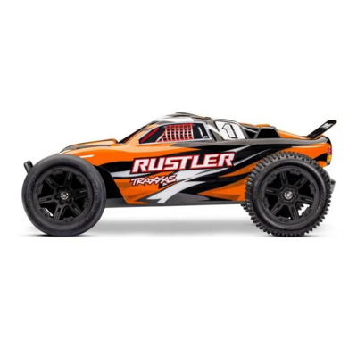 Traxxas Rustler 2wd Brushed Incl Battery & Usb-c Charger Orange X - 37254-8-ORNGX