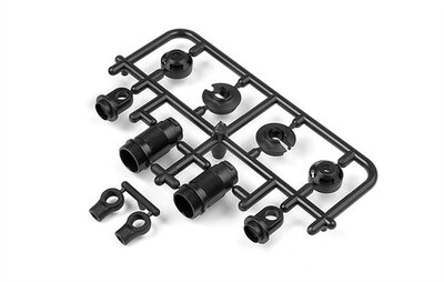 Xray T2'008 Composite Frame Shock Parts 4-step Short, X308331 - 308331