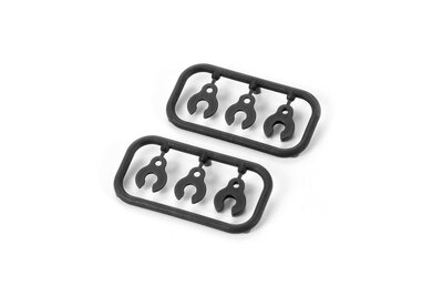 Xray Xb8 Caster Clips (2), X352381 - 352381