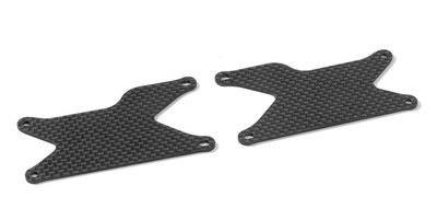 Xray Xb9 Graphite Rear Lower Arm Plate 1.6 Mm (2), X353191 - 353191
