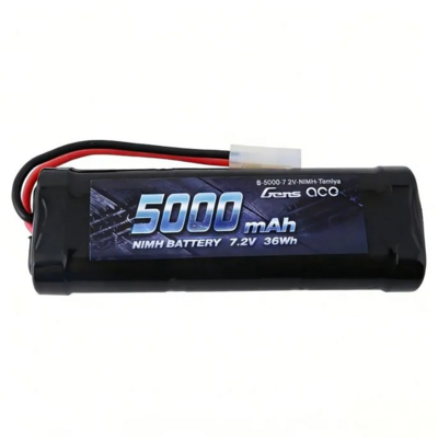Gens Ace 5000mah 7.2v Nimh Battery With Tamiya Plug - 5000-7.2V-NiMH-Tamiya