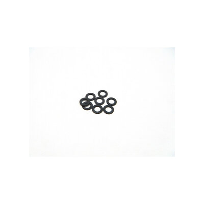 Hiro Seiko 3mm Alloy Spacer Set (0.75mm) [Black]