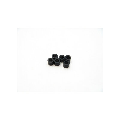 Hiro Seiko 3mm Alloy Spacer Set (5.0mm) [Black]
