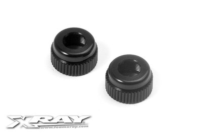 XRAY Alu Lower Shock Body Cap (2) - 368140