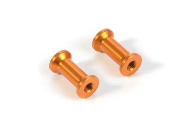 XRAY ALU REAR BRACE MOUNT 13MM - ORANGE - 373073-O