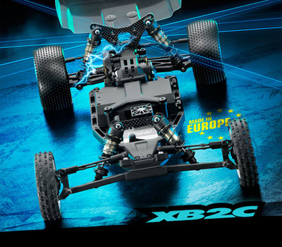 XRAY XB2 - 2019 Specs - 2WD 1/10 Electric Off-Road Carpet Edition - 320006
