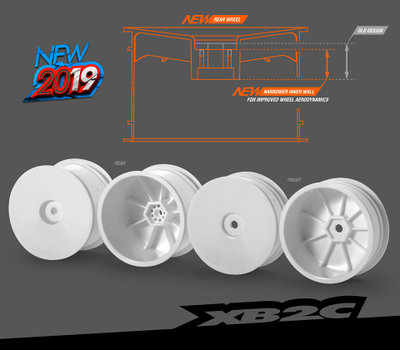 XRAY XB2 - 2019 Specs - 2WD 1/10 Electric Off-Road Carpet Edition - 320006