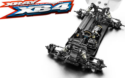 XRAY XB4 2019 - 4WD 1/10 ELECTRIC OFF-ROAD CAR - 360006