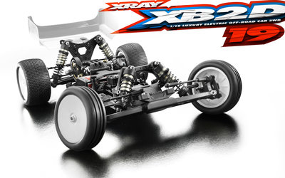 XRAY XB2 - 2019 SPECS - 2WD 1/10 ELECTRIC OFF-ROAD CAR - DIRT EDITION - 320005
