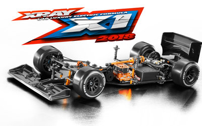 XRAY X1 - 2019 SPECS- LUXURY 1/10 FORMULA - 370704