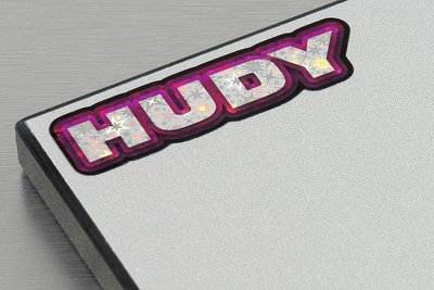 HUDY FLAT SET-UP BOARD FOR 1/10 TOURING CARS - SILVER GREY - 108203