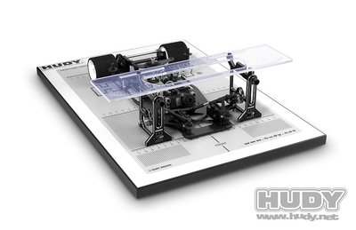 HUDY Universal Exclusive Set-Up System For 1/10 & 1/12 Pan Cars - 109405