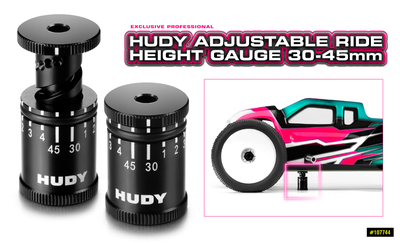 HUDY ADJUSTABLE RIDE HEIGHT GAUGE 30-45M - 107744