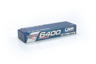 LRP HV LCG Modified GRAPHENE-3 6400mAh Hardcase Akku - 7.6V LiPo - 120C/60C - 430271